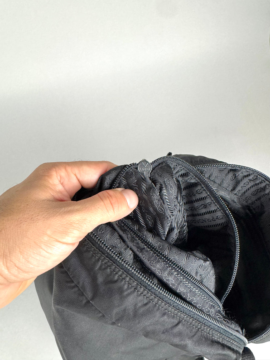 Prada Tessuto Messenger Crossbody Nylon Bag