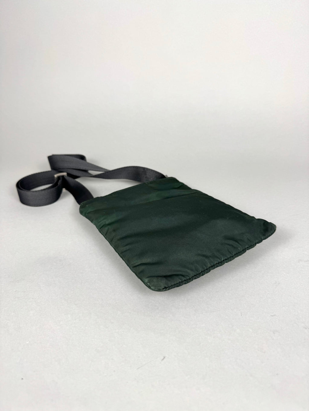 Prada Mini Nylon Green Crossbody