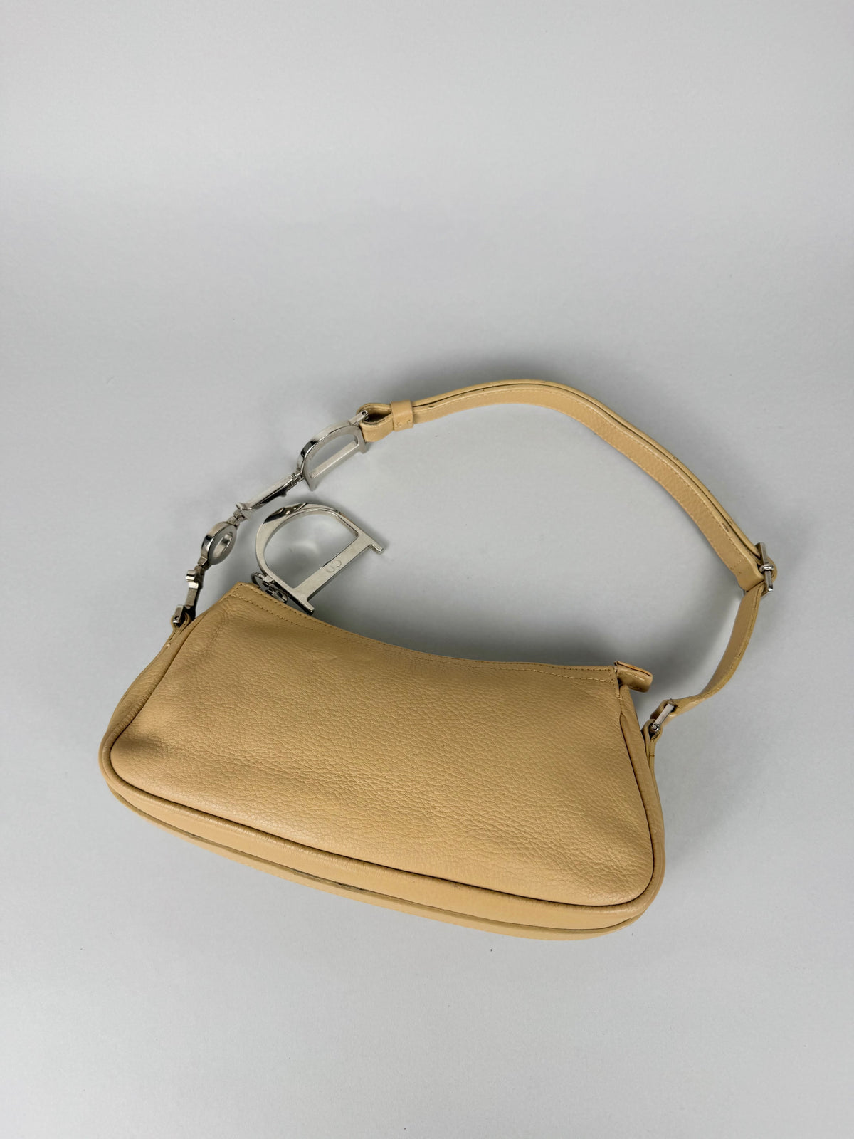 Christian Dior D Charms Leather Pochette