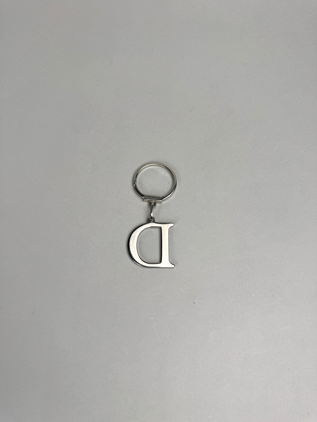 Christian Dior D Charm Keychain