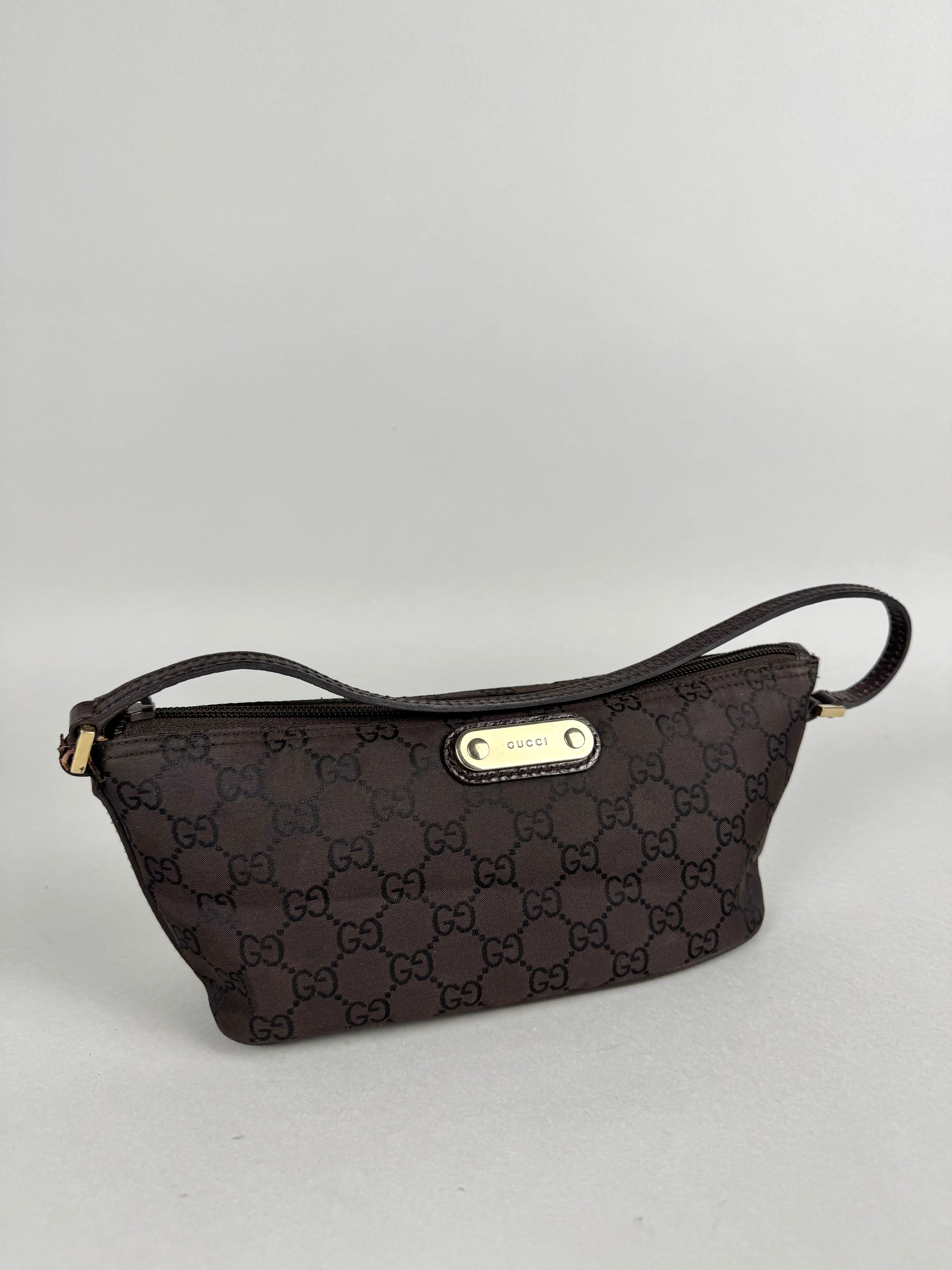 Gucci Boat Monogram Pochette
