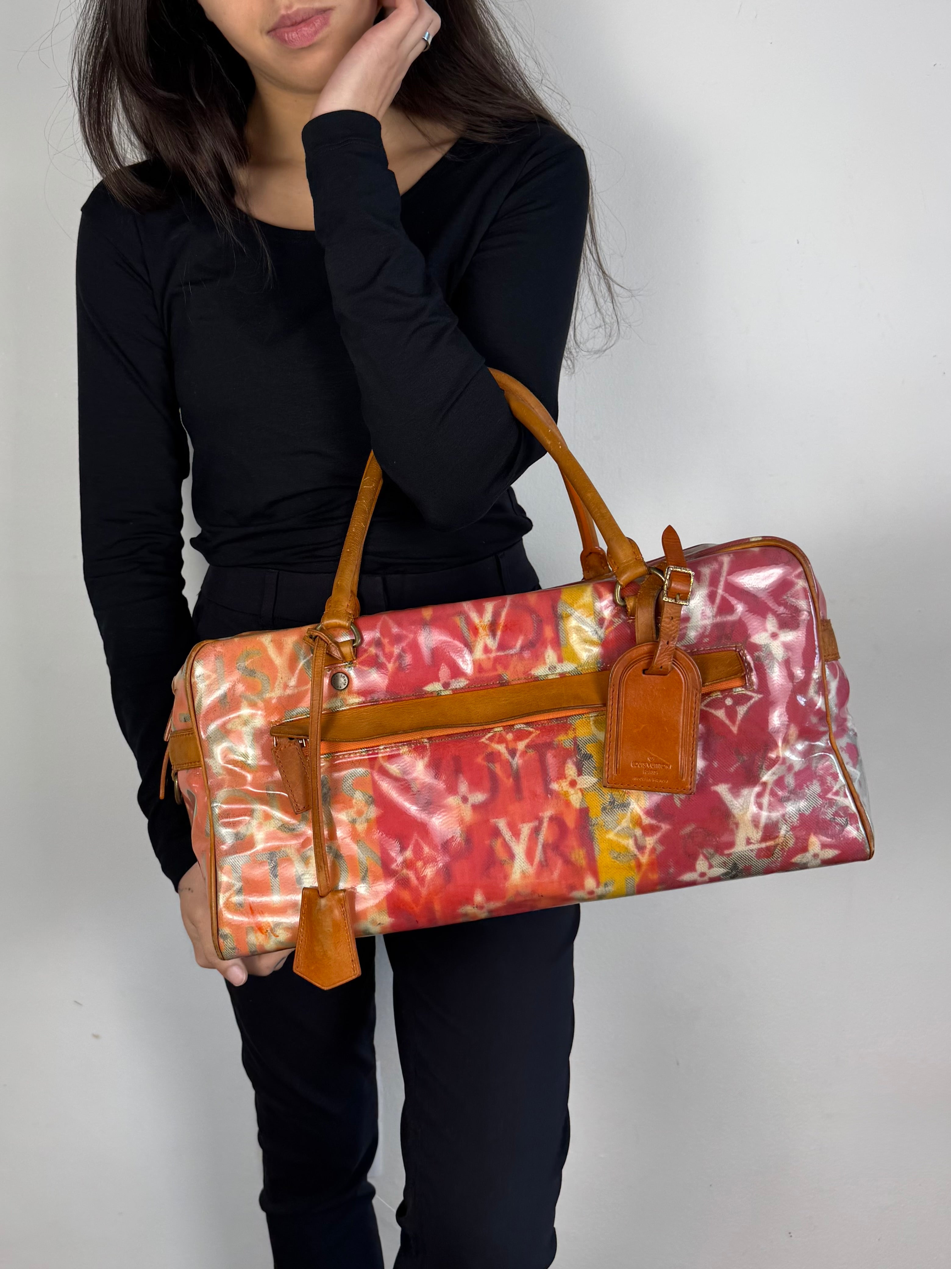 Louis Vuitton Defile Richard Prince Weekender PM