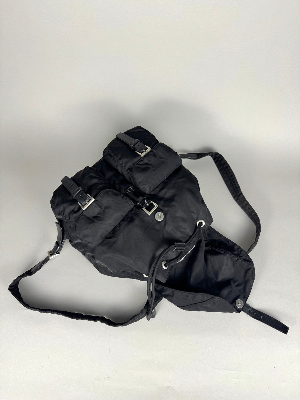 Prada Nylon Black Backpack Medium