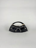 Christian Dior Bondage Black Leather