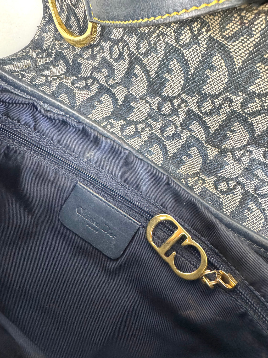 Christian Dior Double Saddle Monogram Oblique