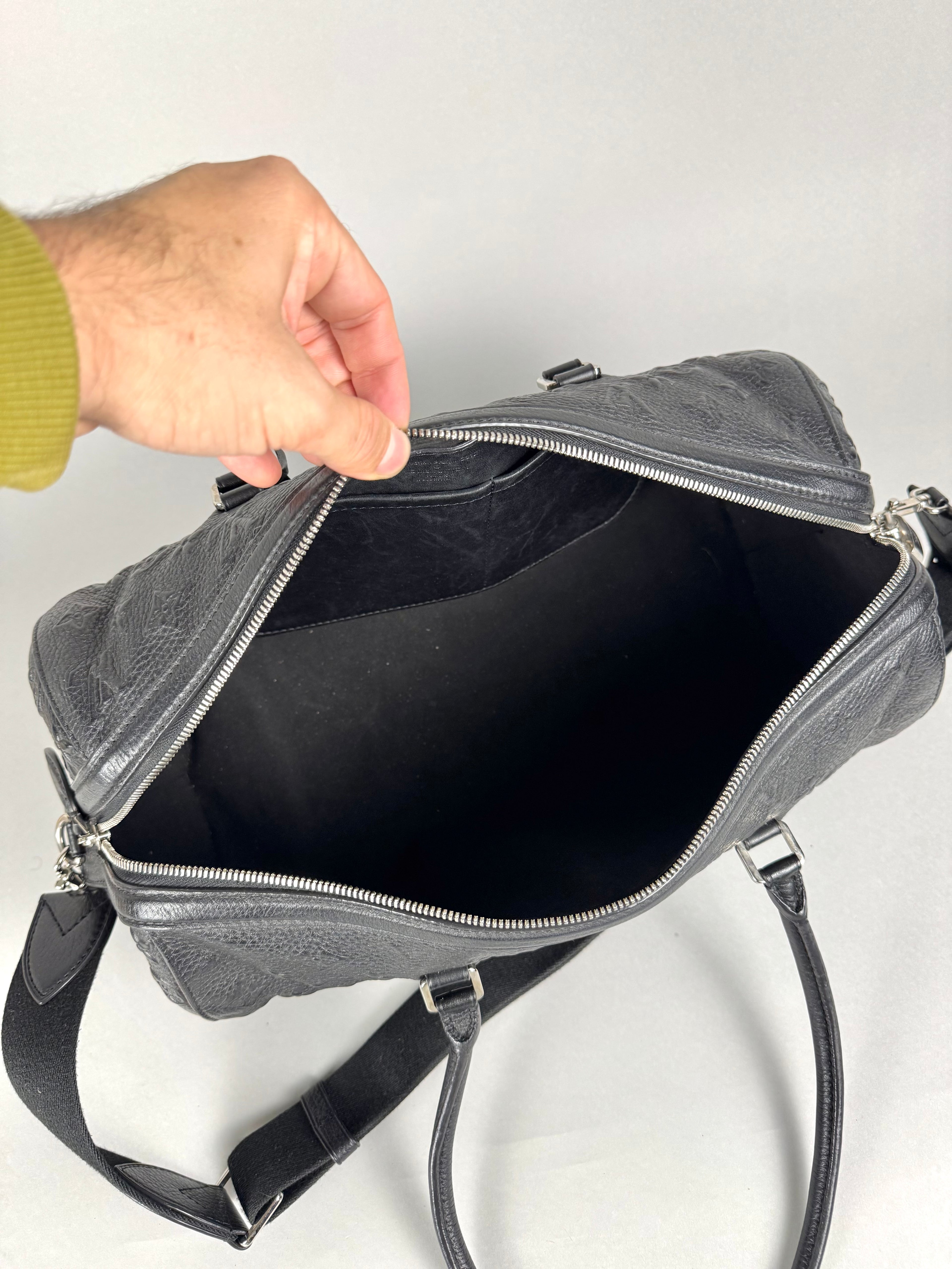 Louis Vuitton Black Monogram Revelation Neo Papillon GM