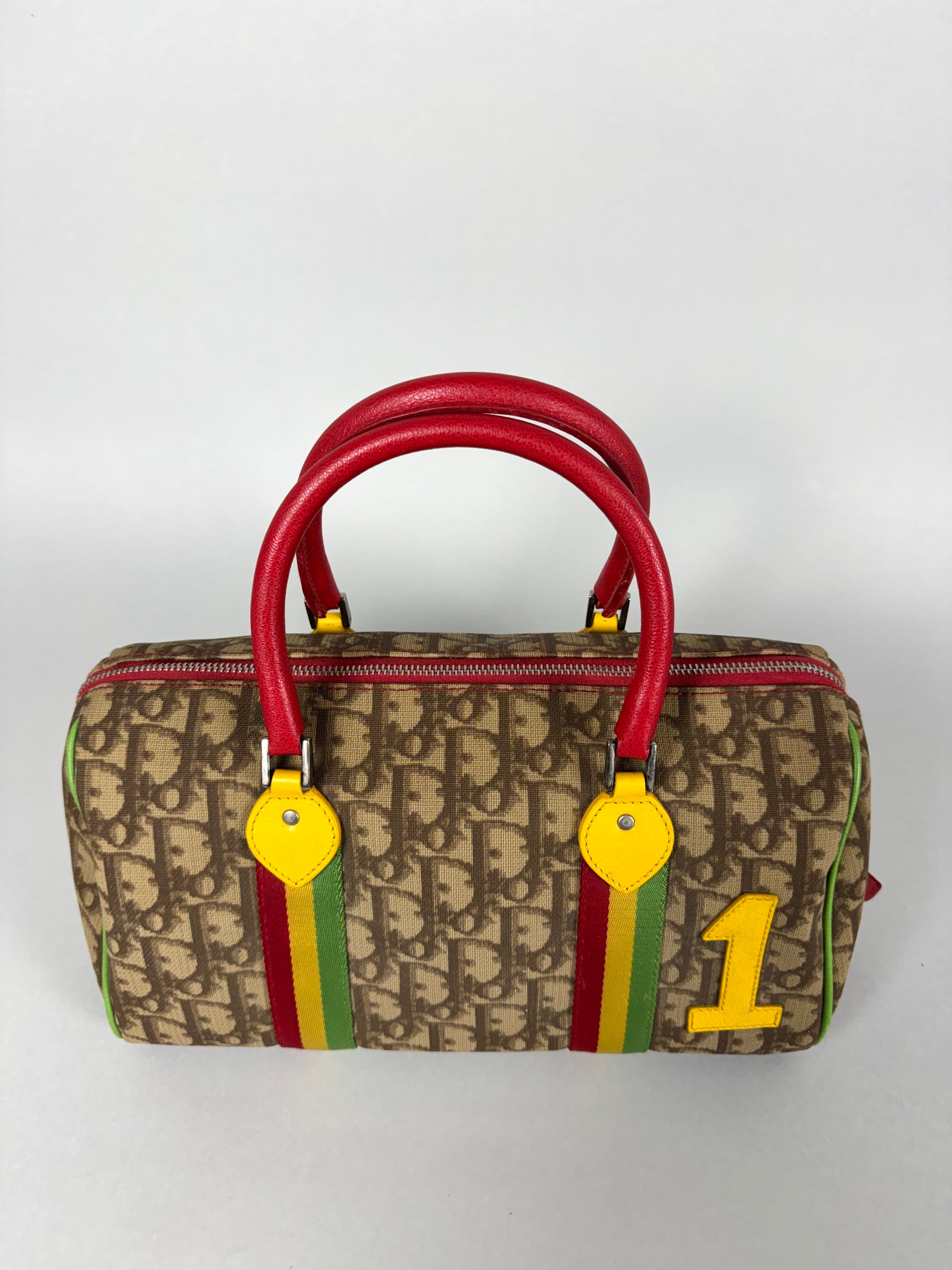 Christian Dior Monogram Rasta Boston