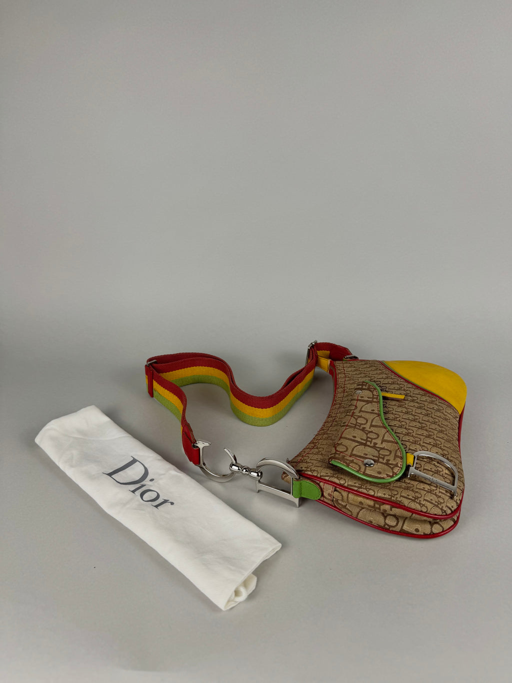 Christian Dior Monogram Rasta Crossbody