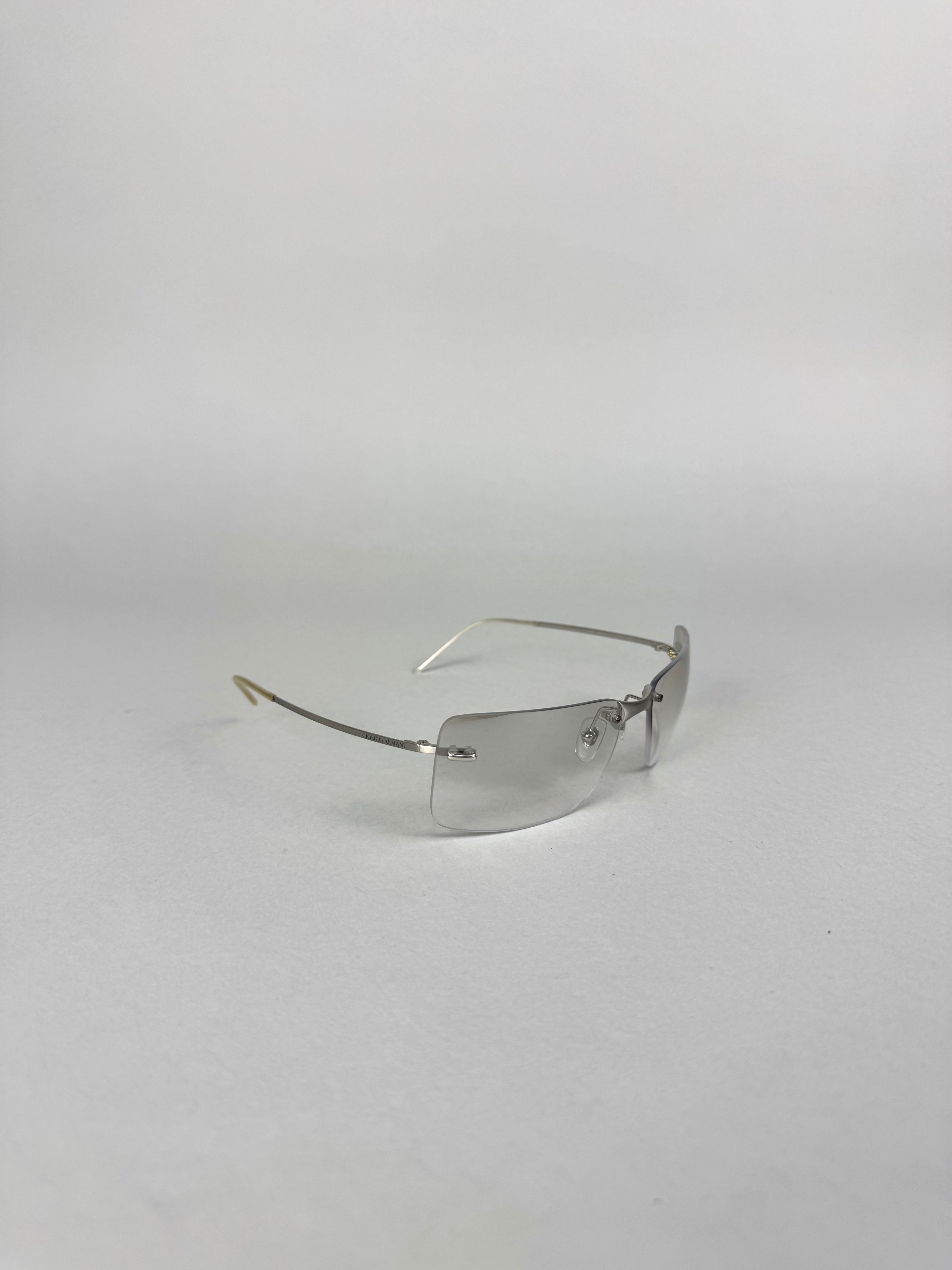 Giorgio Armani Transparent Sunglasses 00s