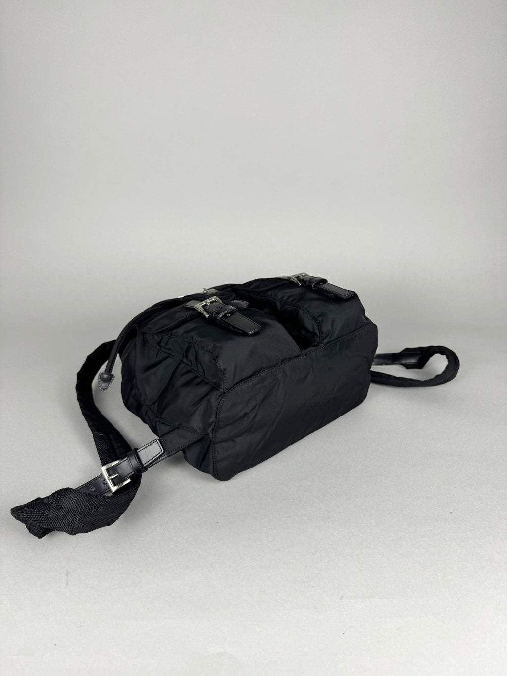 Prada Nylon Black Backpack Small