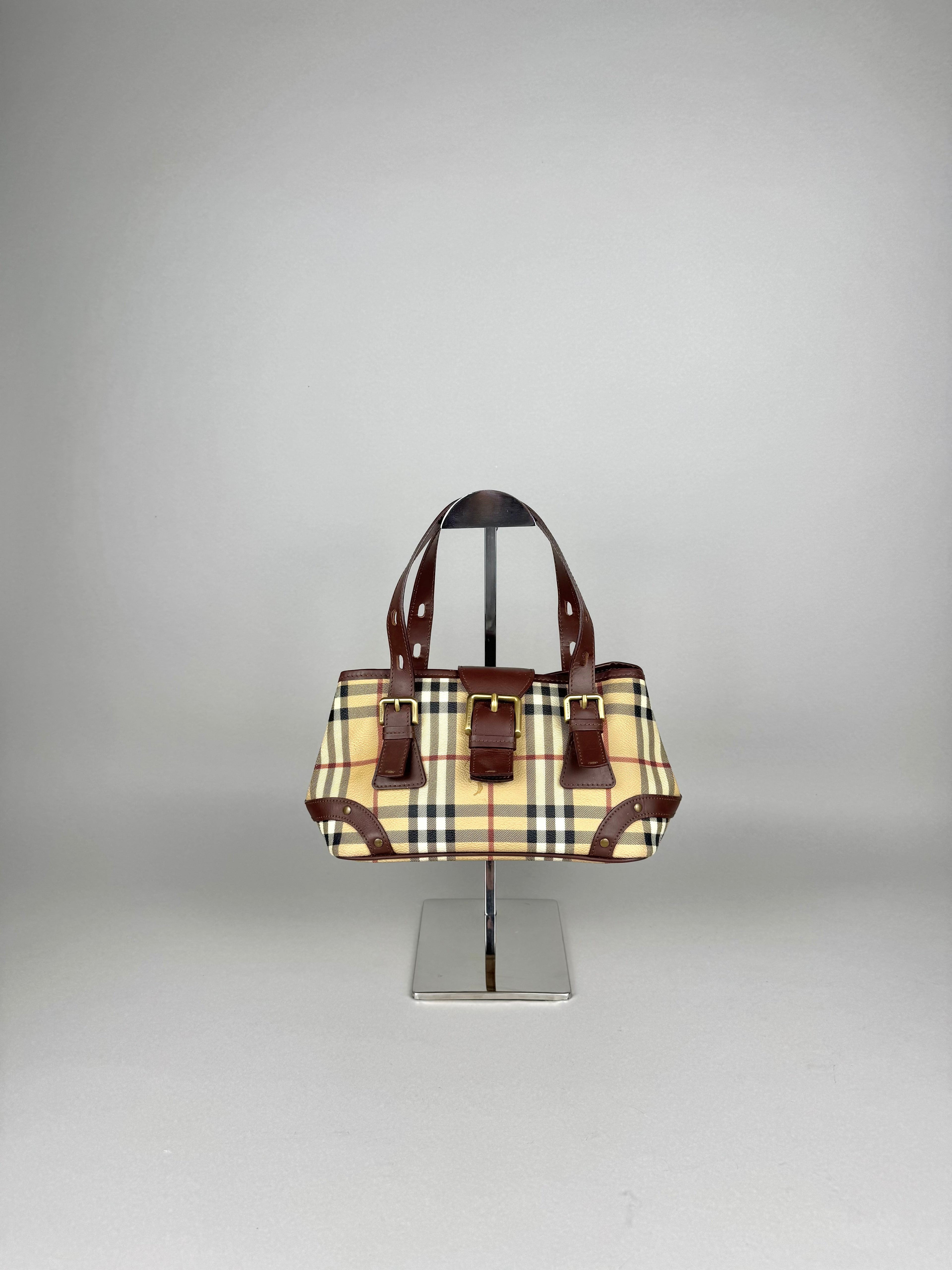 Burberry Haymarket Check Éden Tote