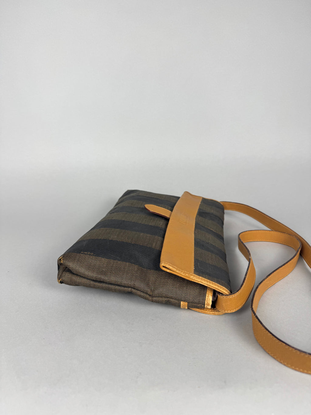 Fendi Pequim Stripe Envelope Crossbody