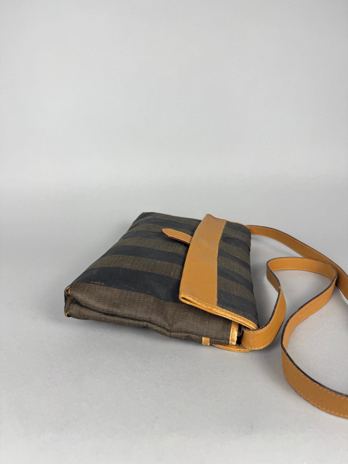 Fendi Pequim Stripe Envelope Crossbody