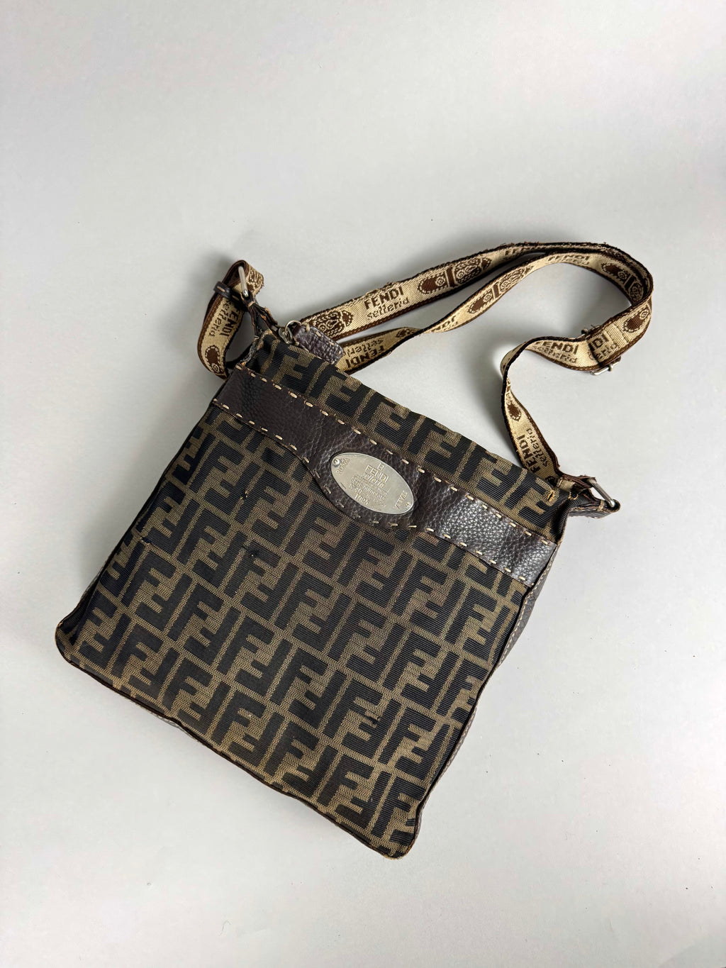 Fendi Monogram Zucca Crossbody