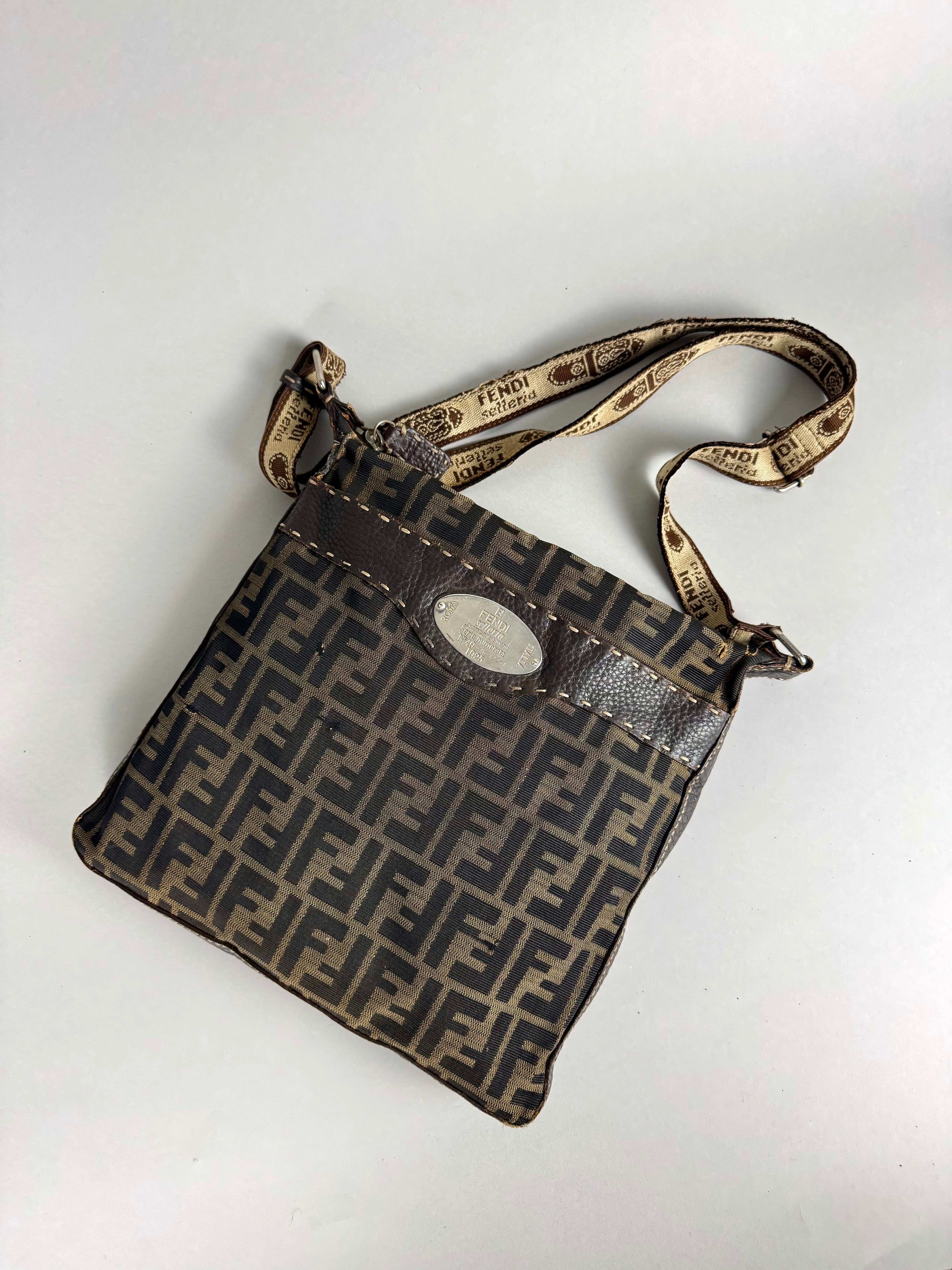 Fendi Monogram Zucca Crossbody