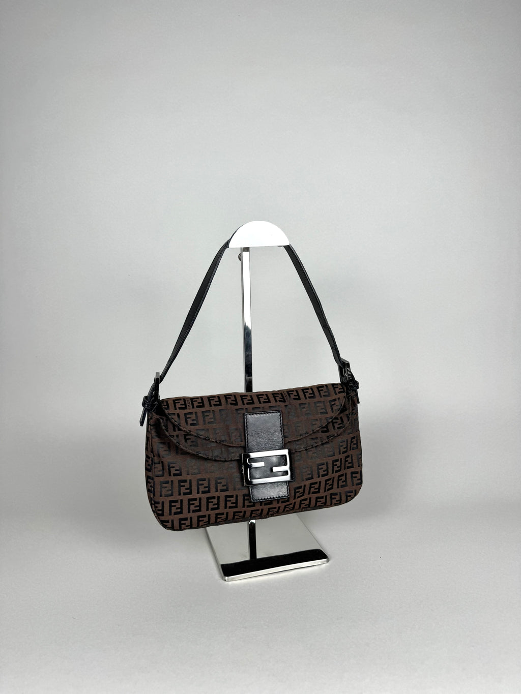 Fendi Baguette Monogram Brown