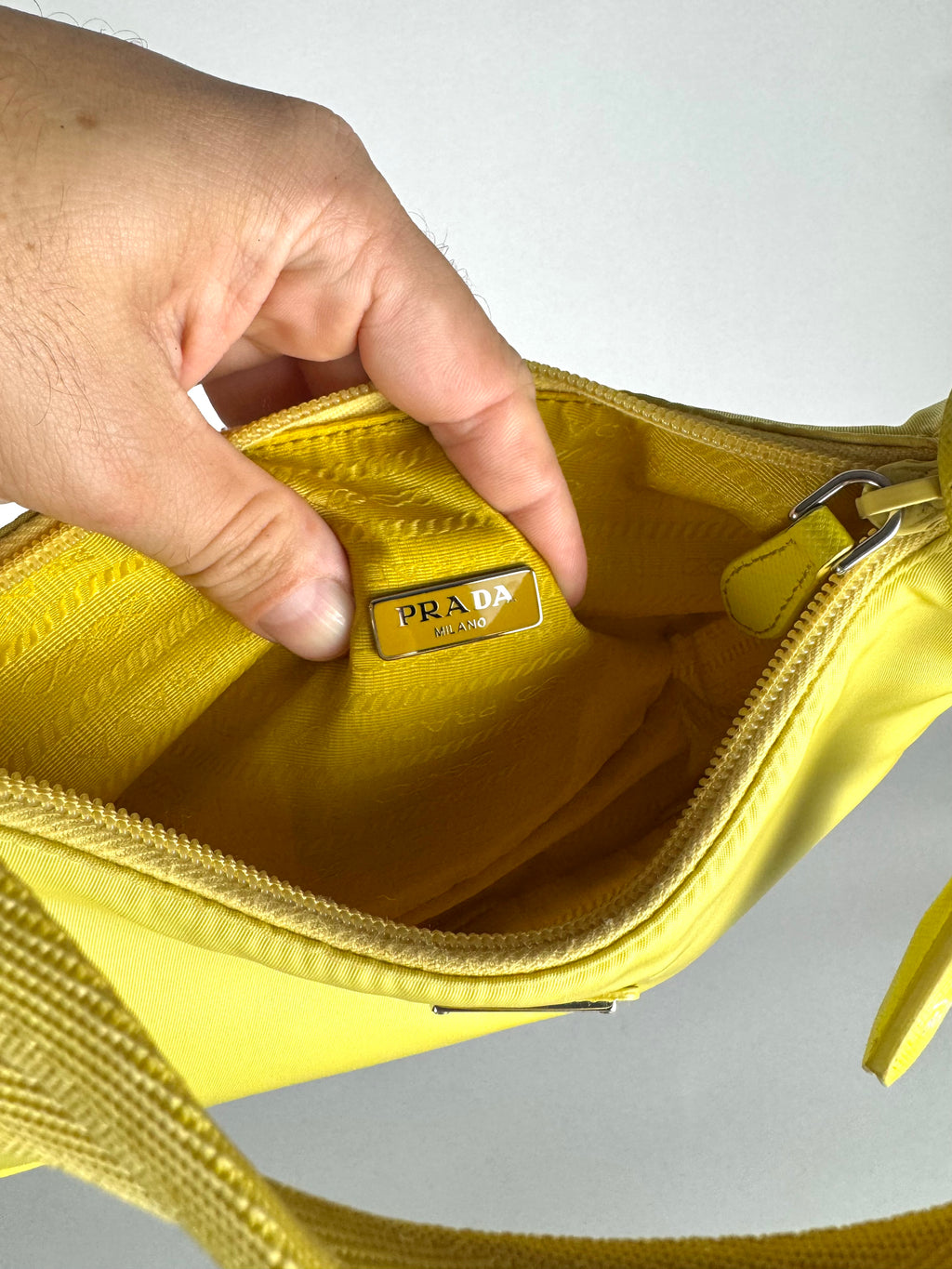 Prada Re Edition Nylon Yellow