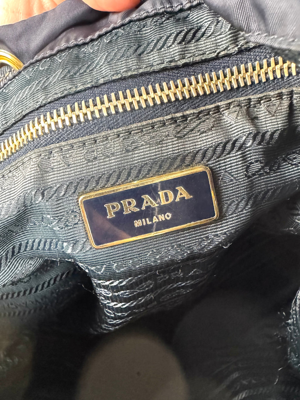 Prada Backpack Nylon Navy