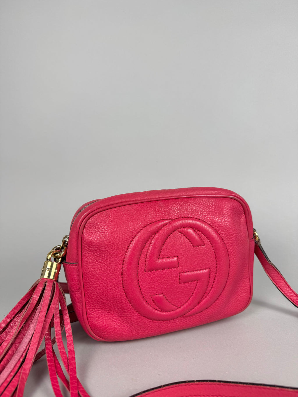 Gucci Soho Disco Pink Leather