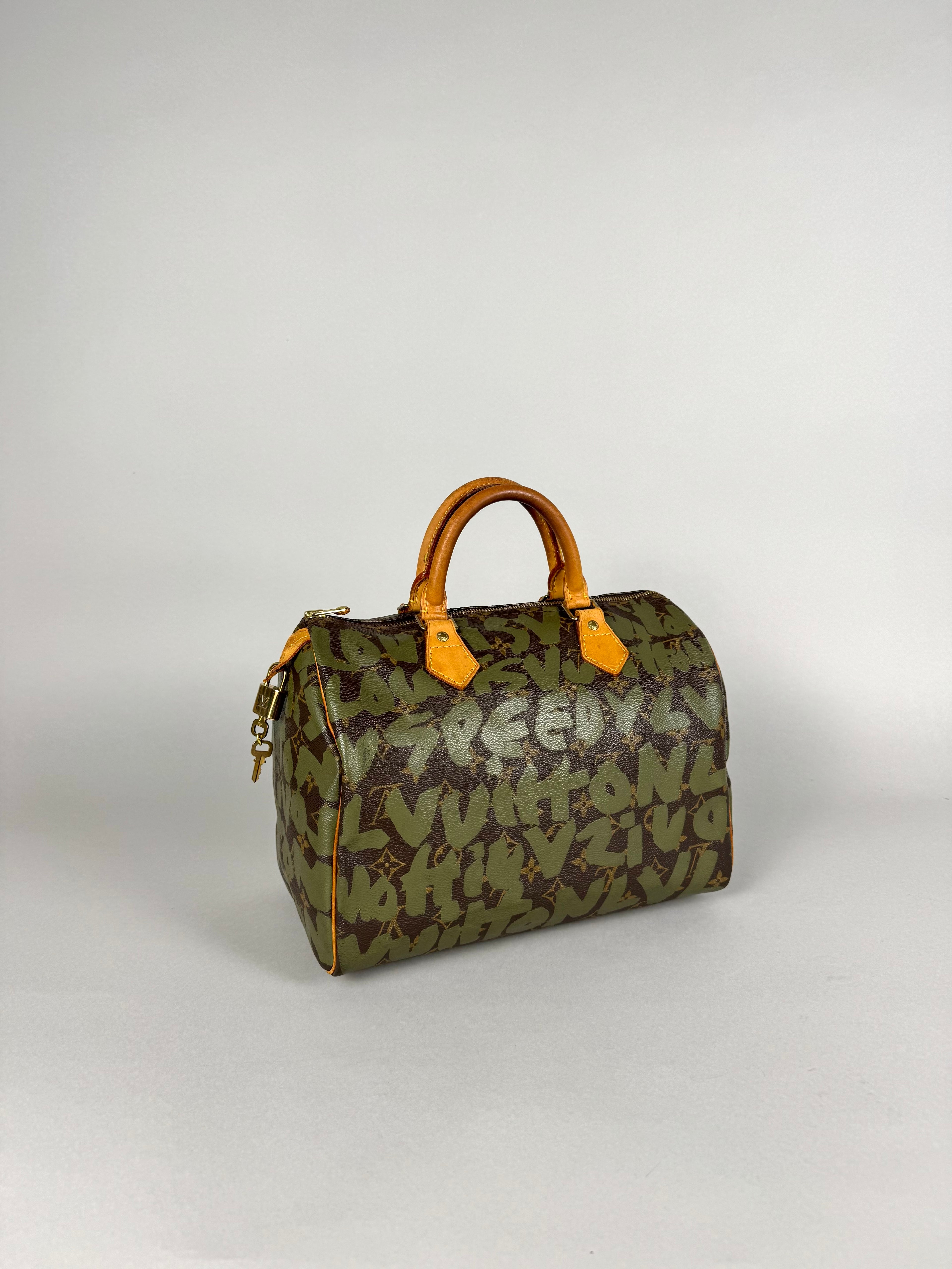Louis Vuitton Speedy 30 Grafitti Stephen Sprouse