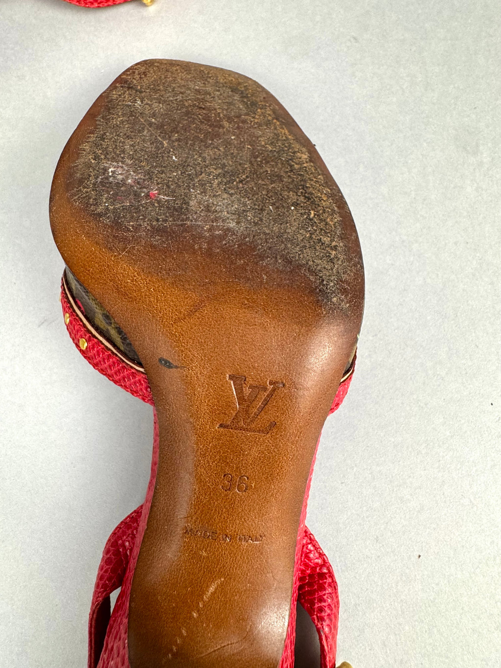Louis Vuitton Cherry Blossom Murakami Sandals