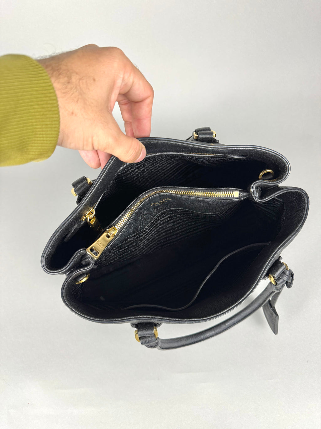 Prada Phenix Tote Leather Vitello