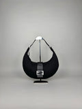 Fendi Half Moon Croissant Black