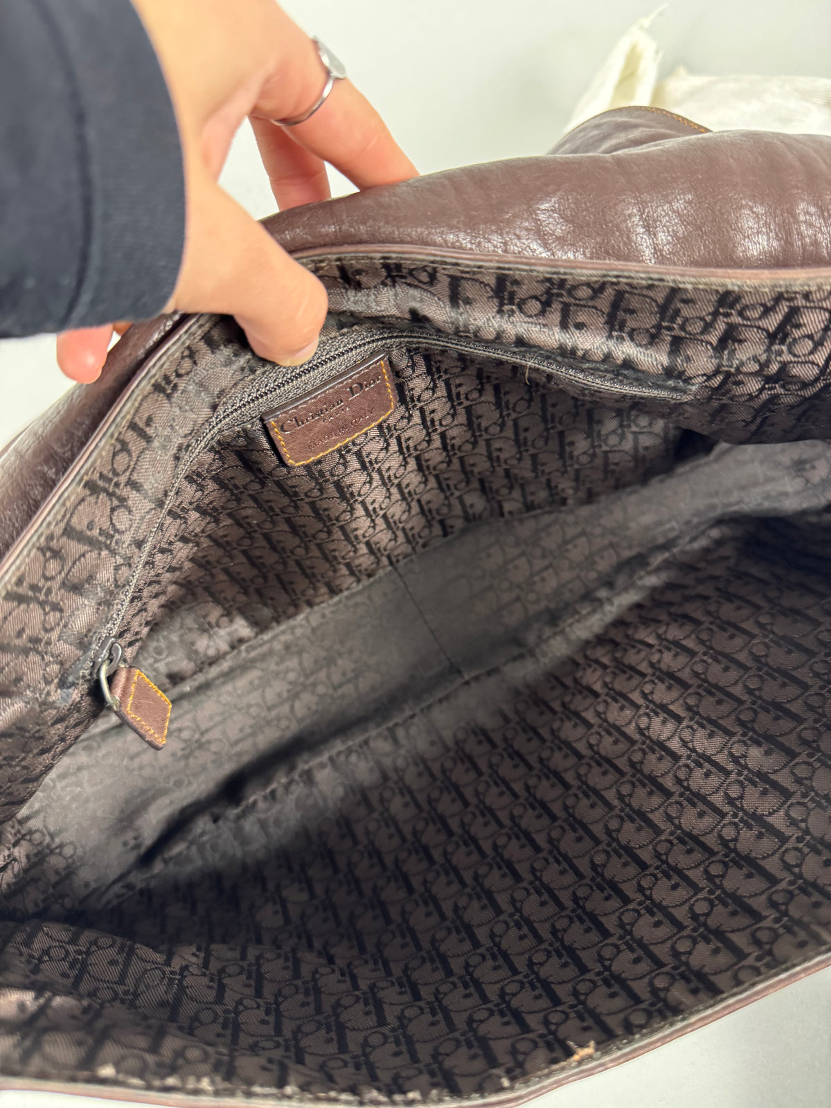 Christian Dior Gaucho Leather