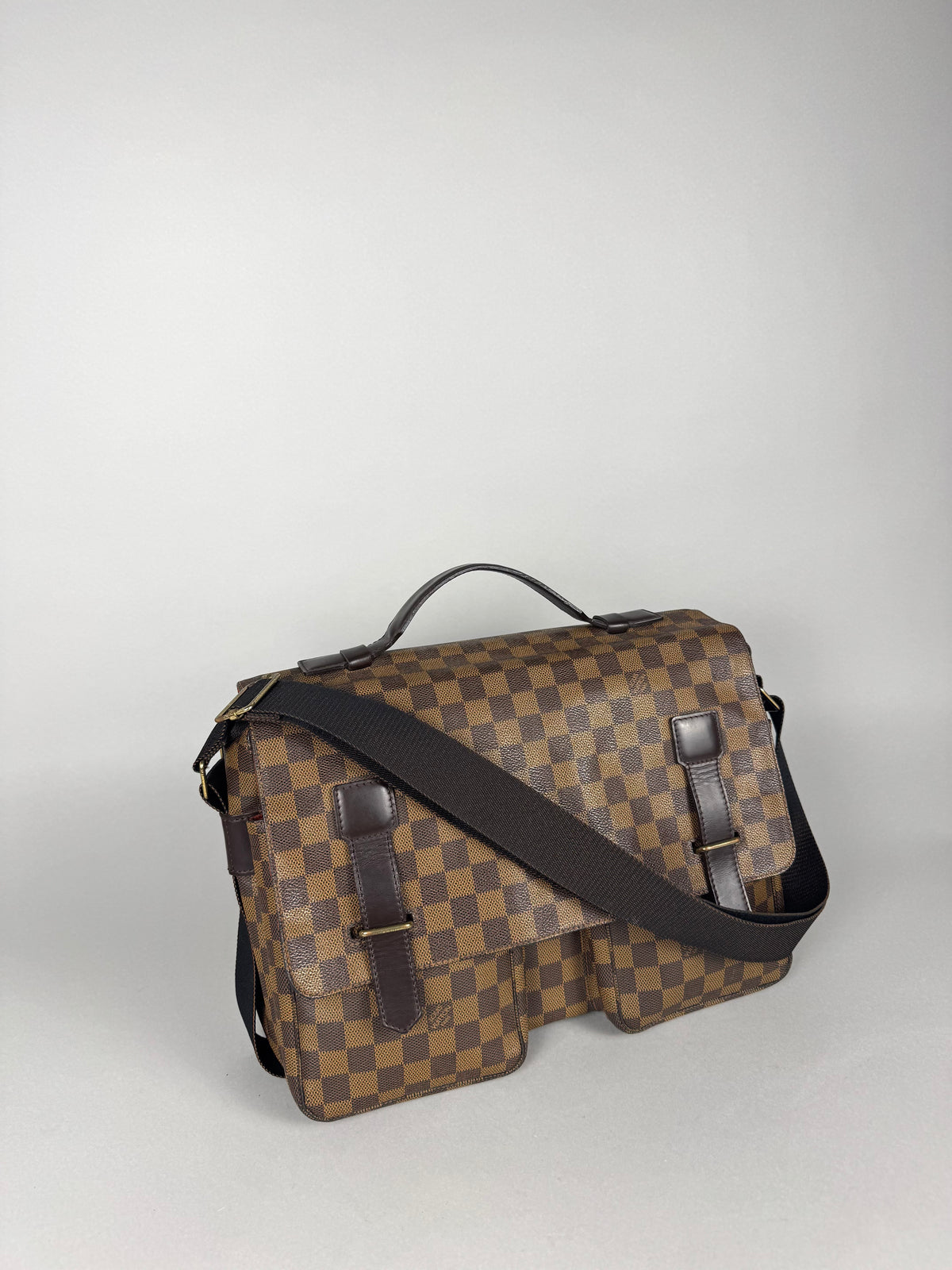 Louis Vuitton Monogram Damier Ebene Broadway Messenger