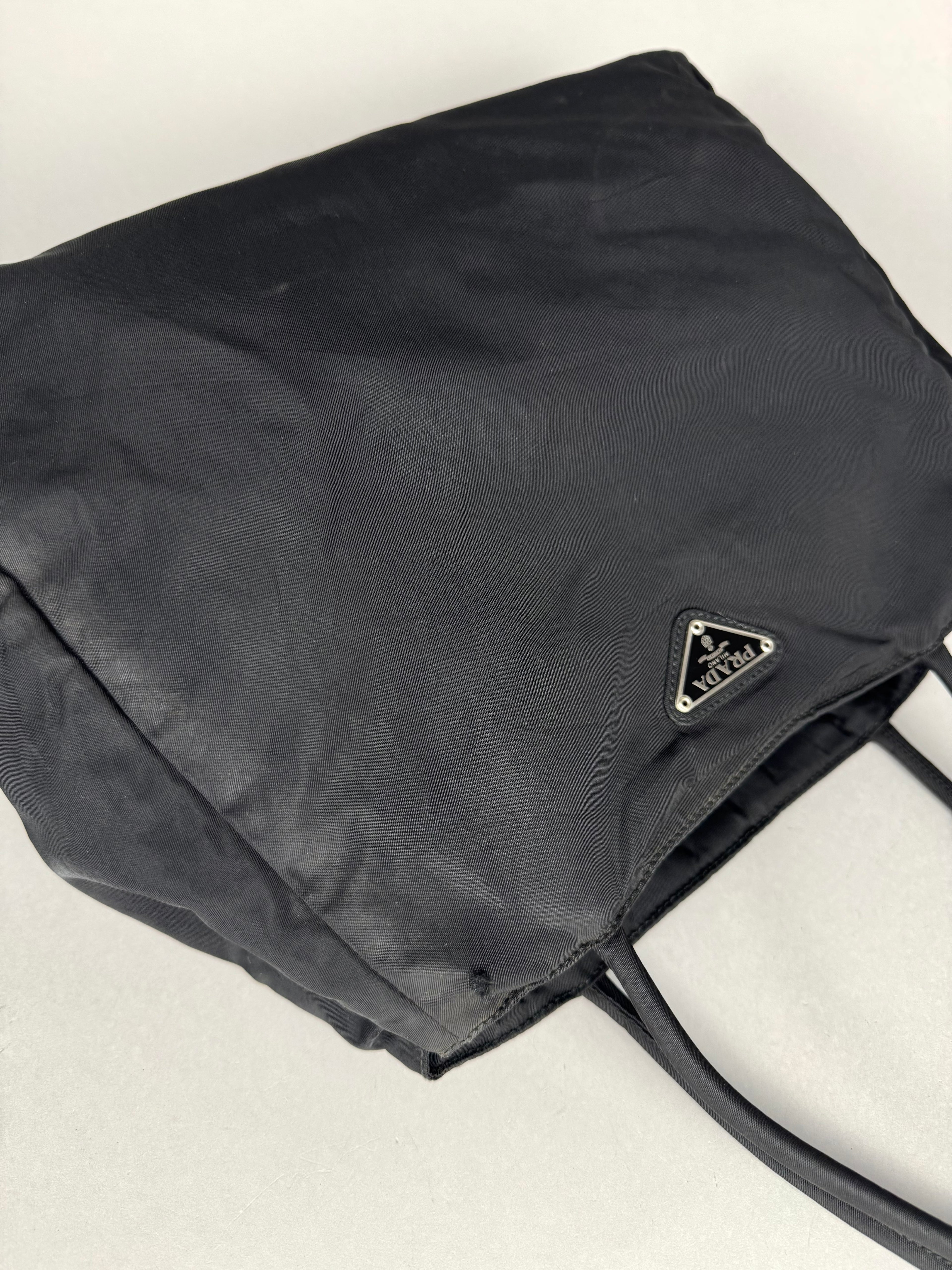 Prada Nylon Black Tote