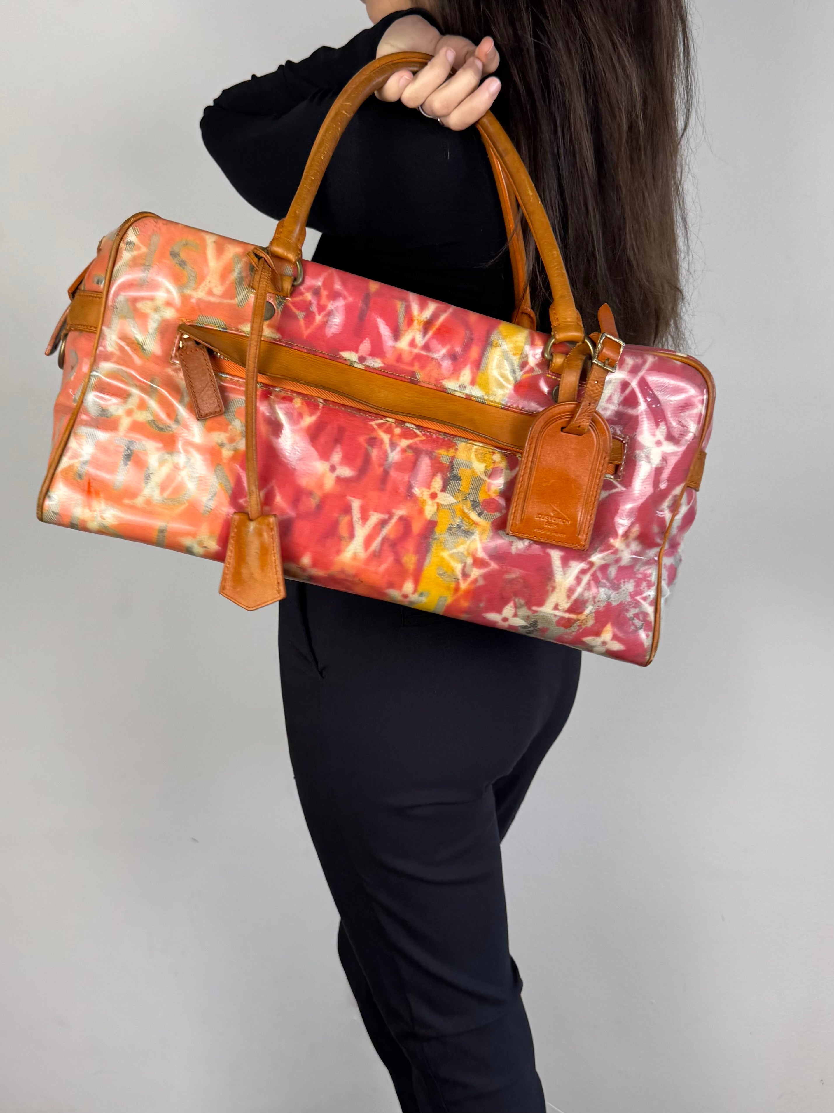 Louis Vuitton Defile Richard Prince Weekender PM