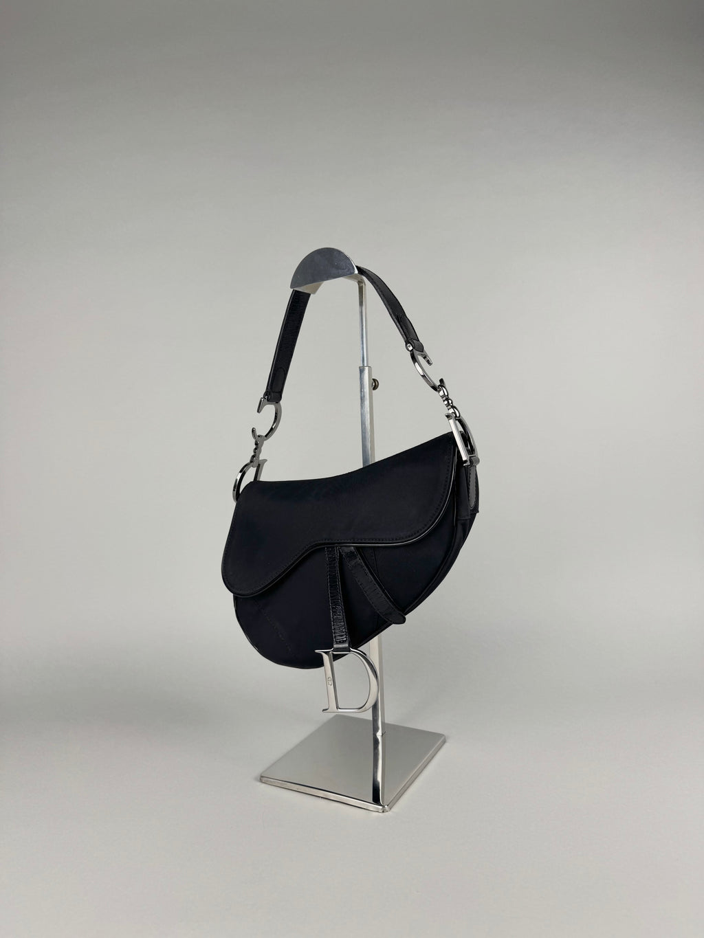 Christian Dior Saddle Black Nylon