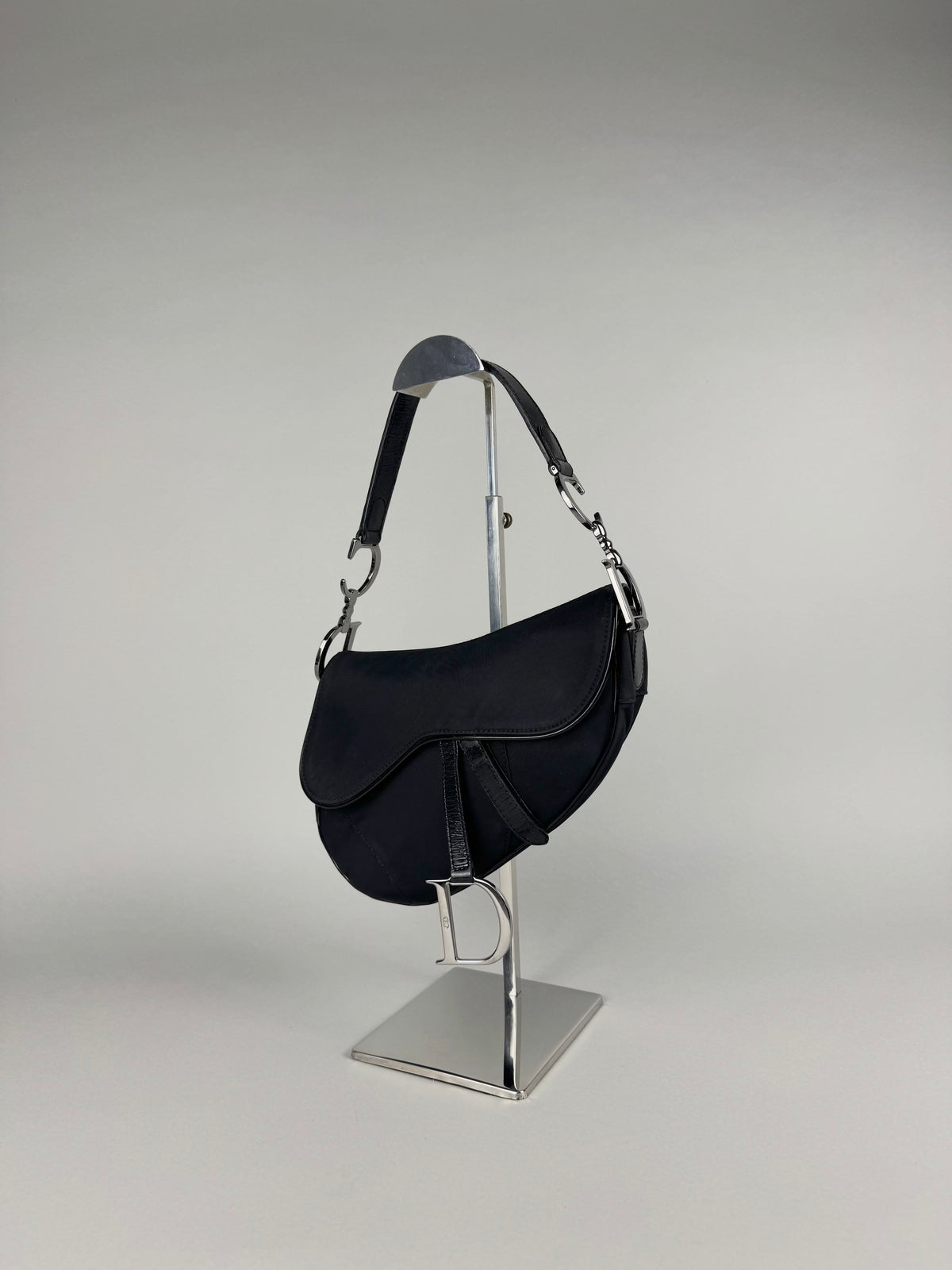 Christian Dior Saddle Black Nylon