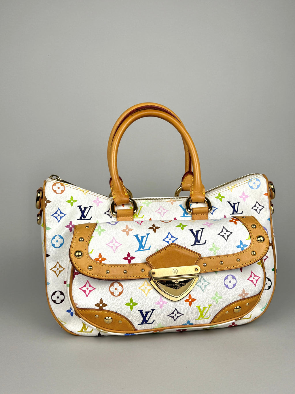 Louis Vuitton Rita Monogram Multicolor White Murakami