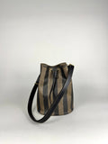 Fendi Jacquard Pequin Bucket