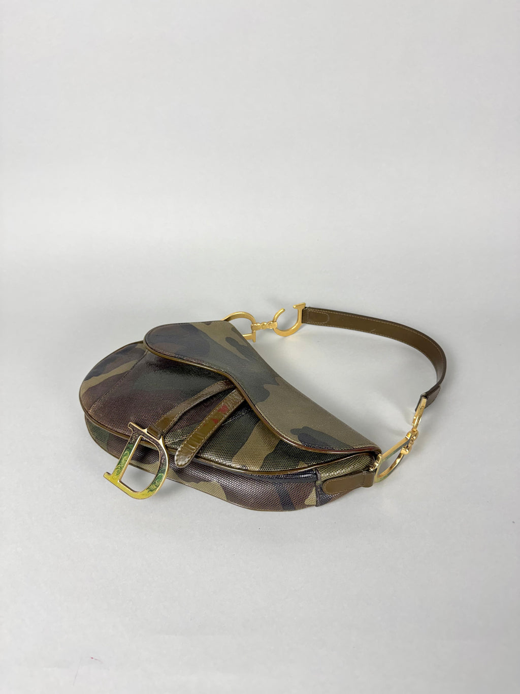 Christian Dior Saddle Camouflage