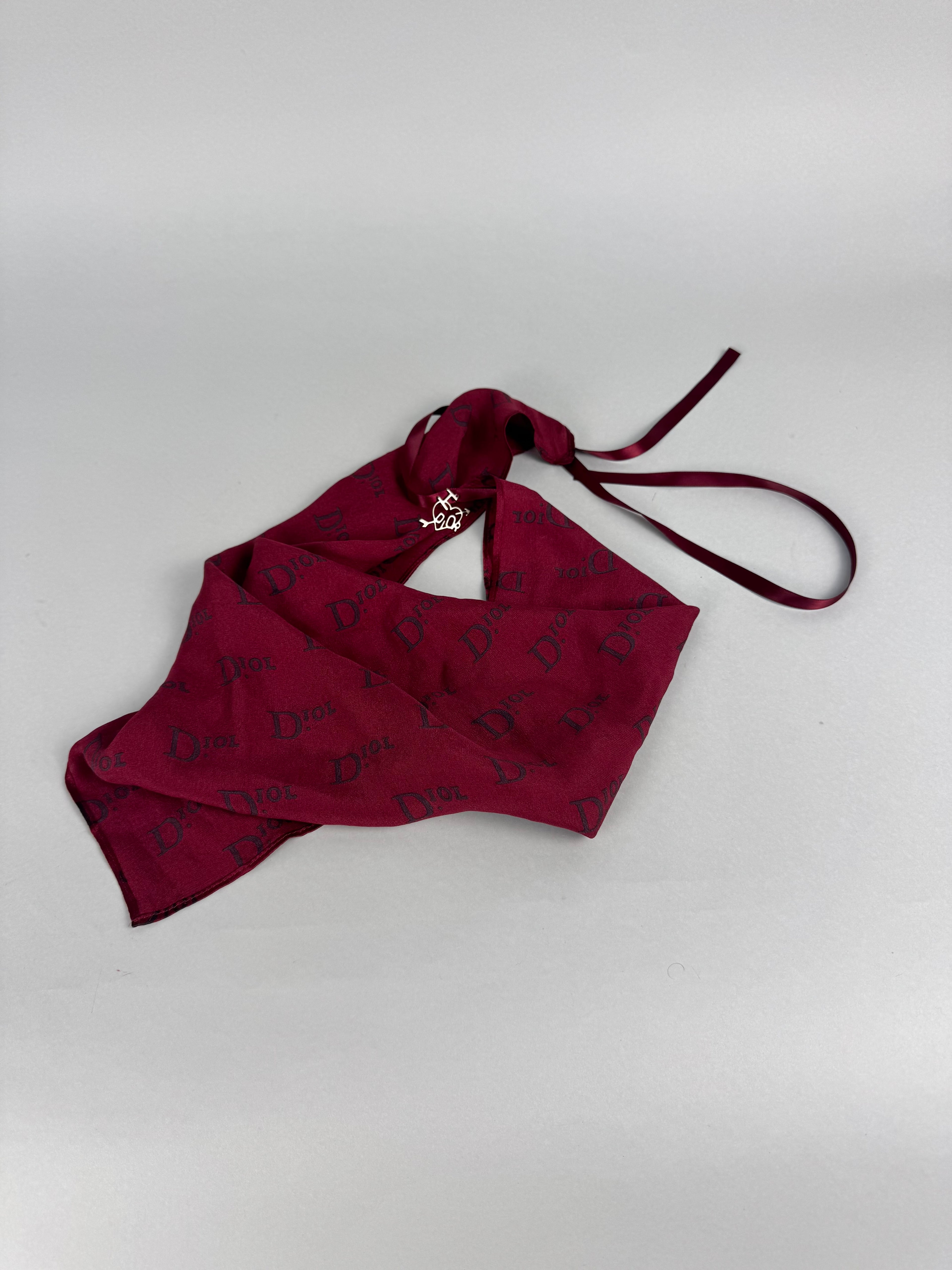 Christian Dior Scarf Rouge “I Love Dior”