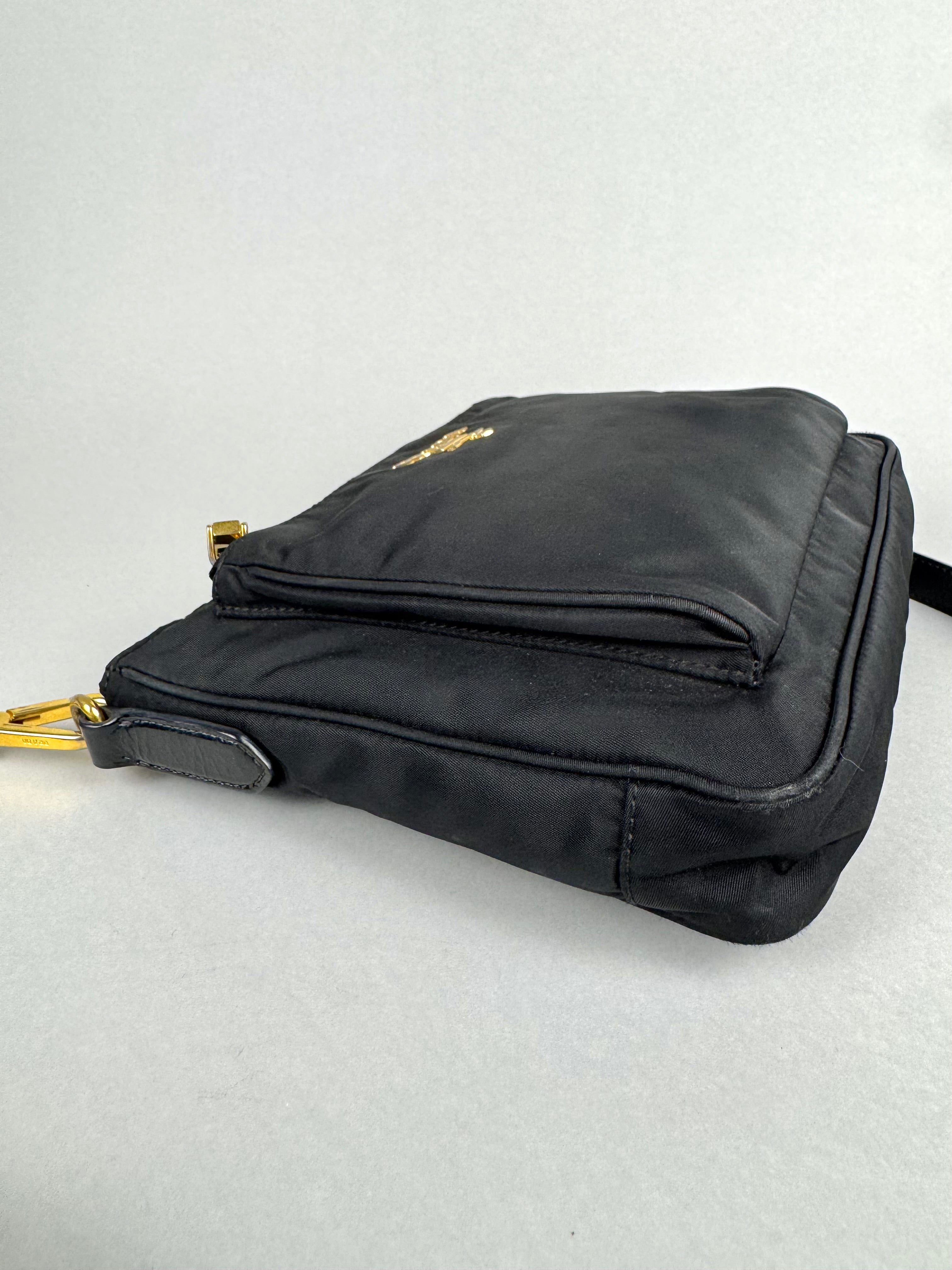 Prada Black Nylon Crossbody