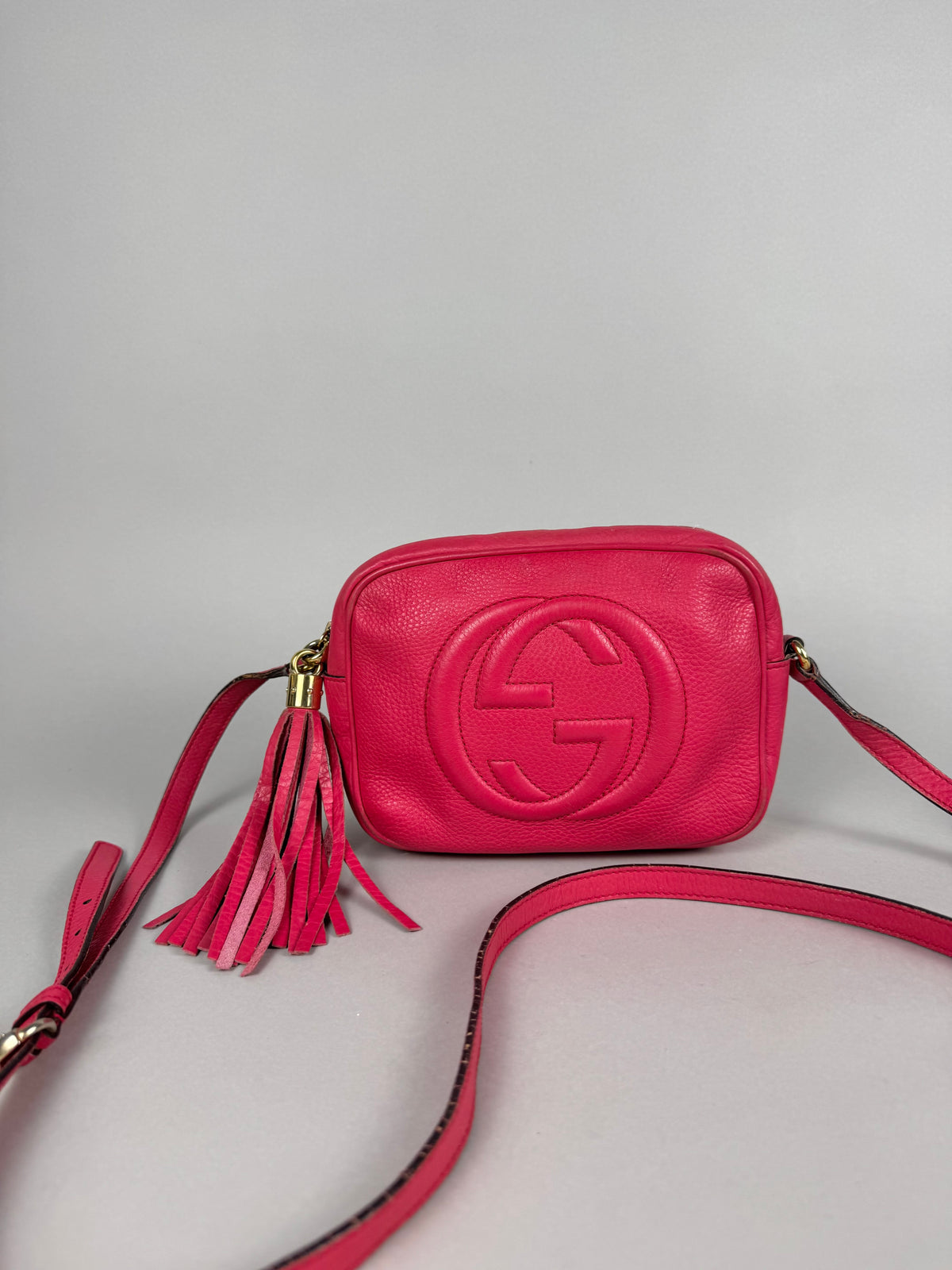 Gucci Soho Disco Pink Leather