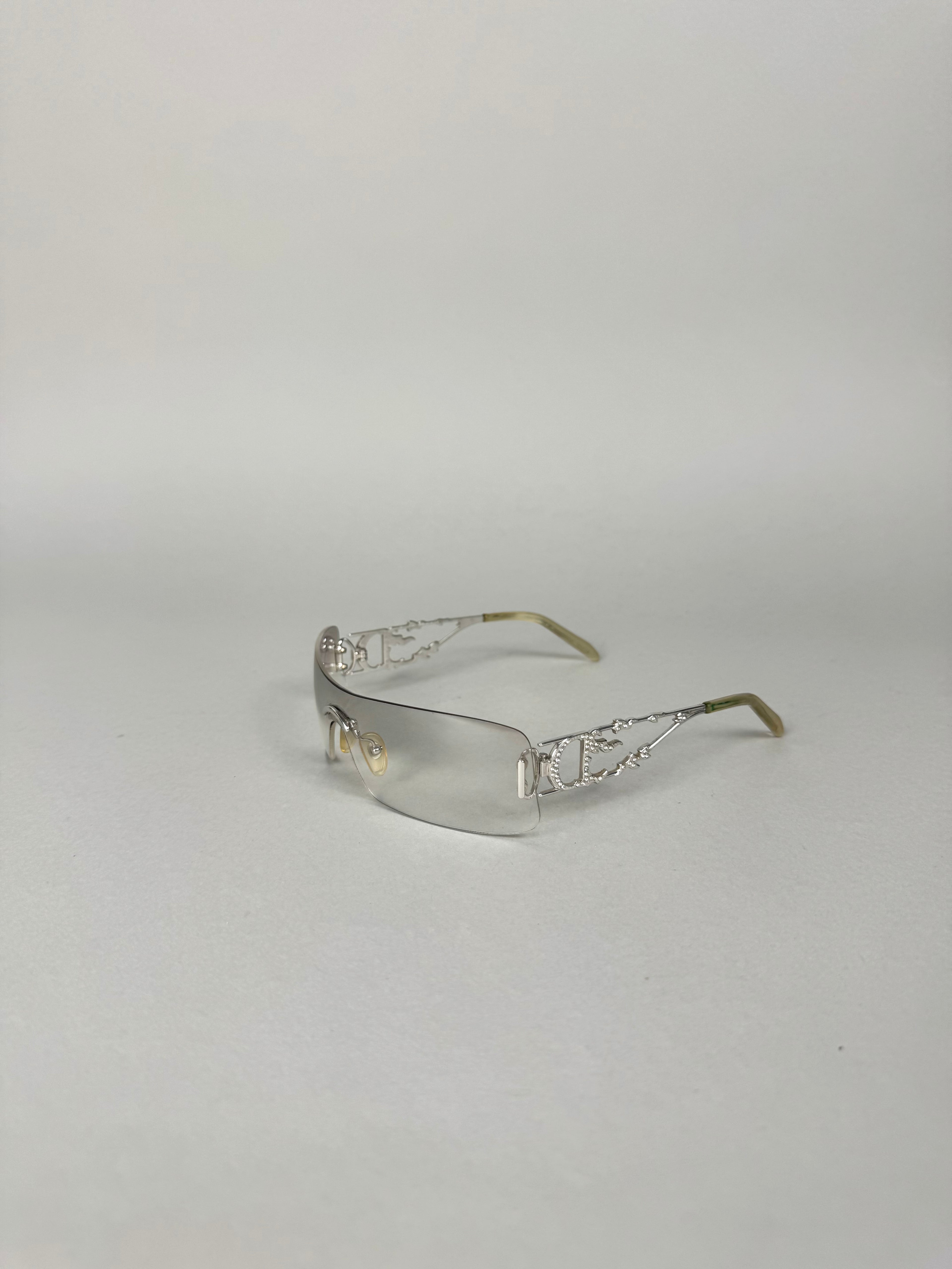 Christian Dior Fire Transparent Sunglasses