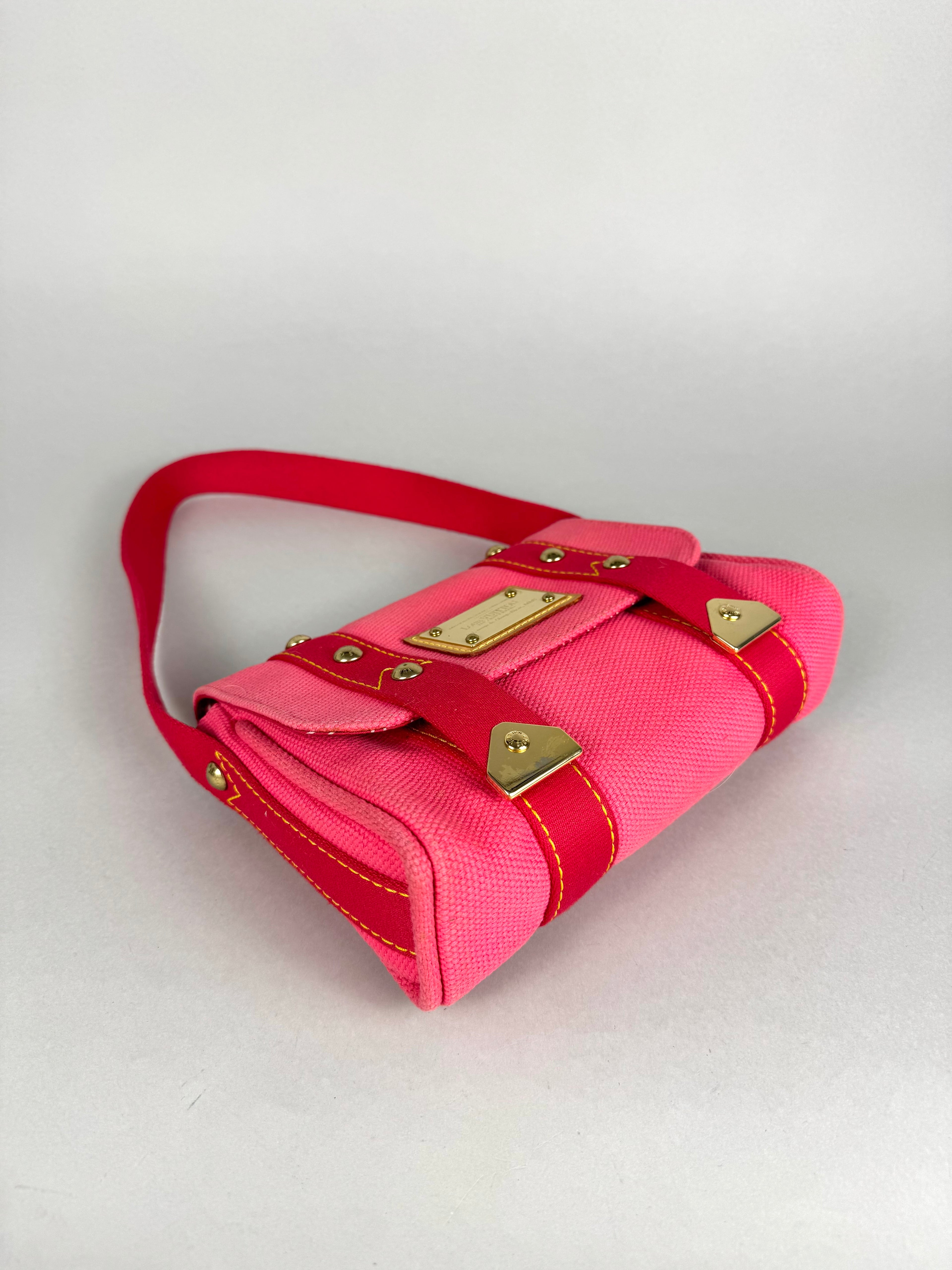 Louis Vuitton Pink Antigua Sac Rabat