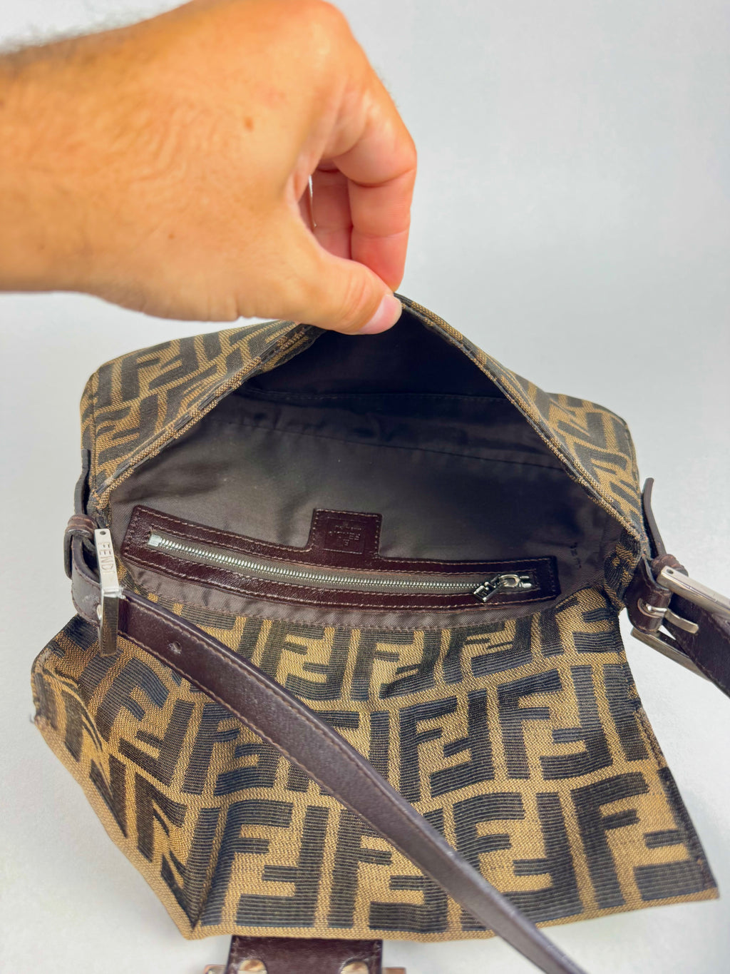 Fendi Baguette Monogram Zucca