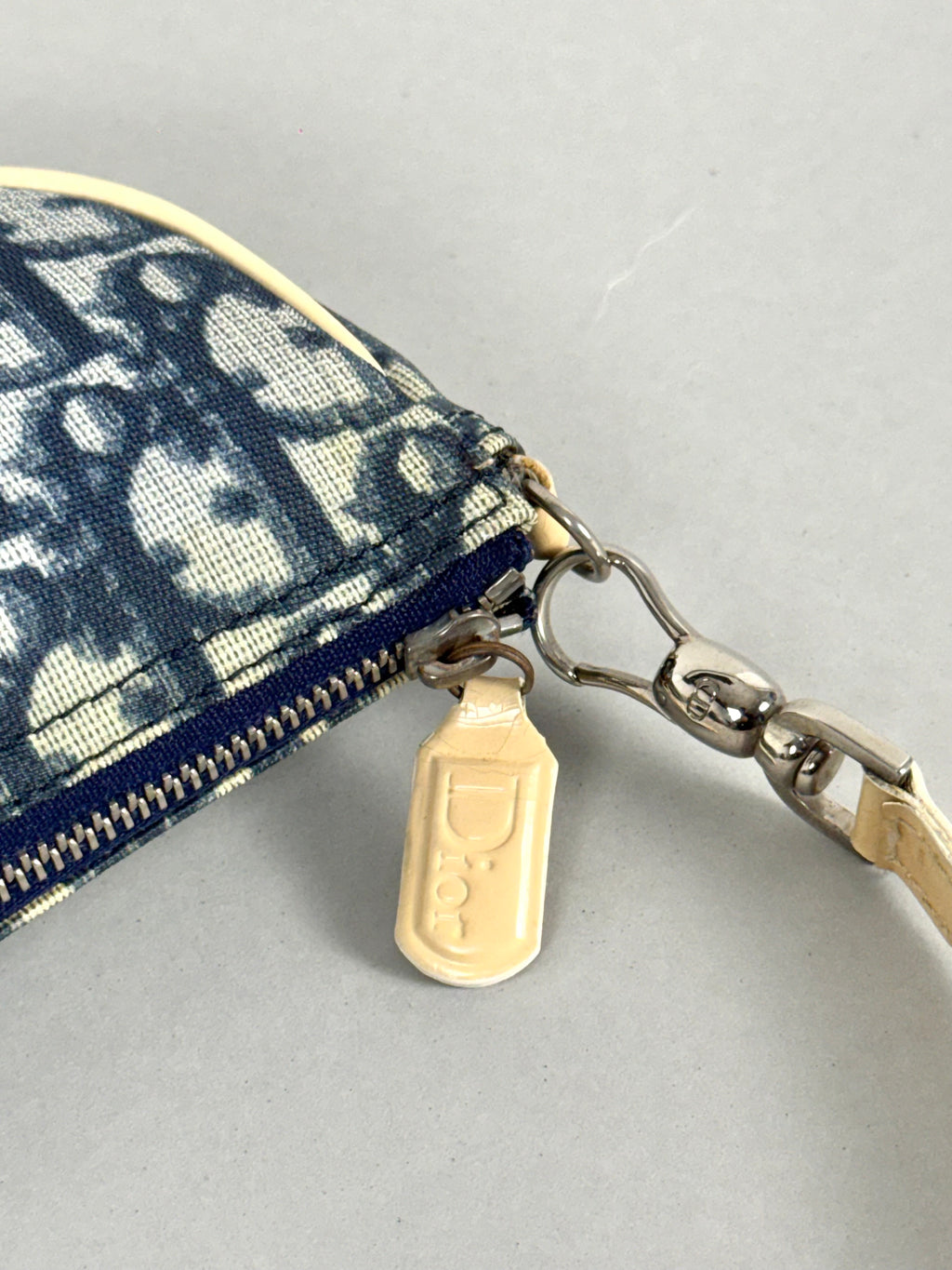 Christian Dior Monogram Mini Saddle Oblique Blue