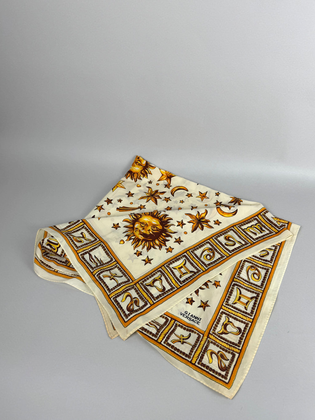 Gianni Versace Scarf Zodiac