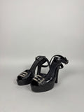 Fendi Leather Platform Heels