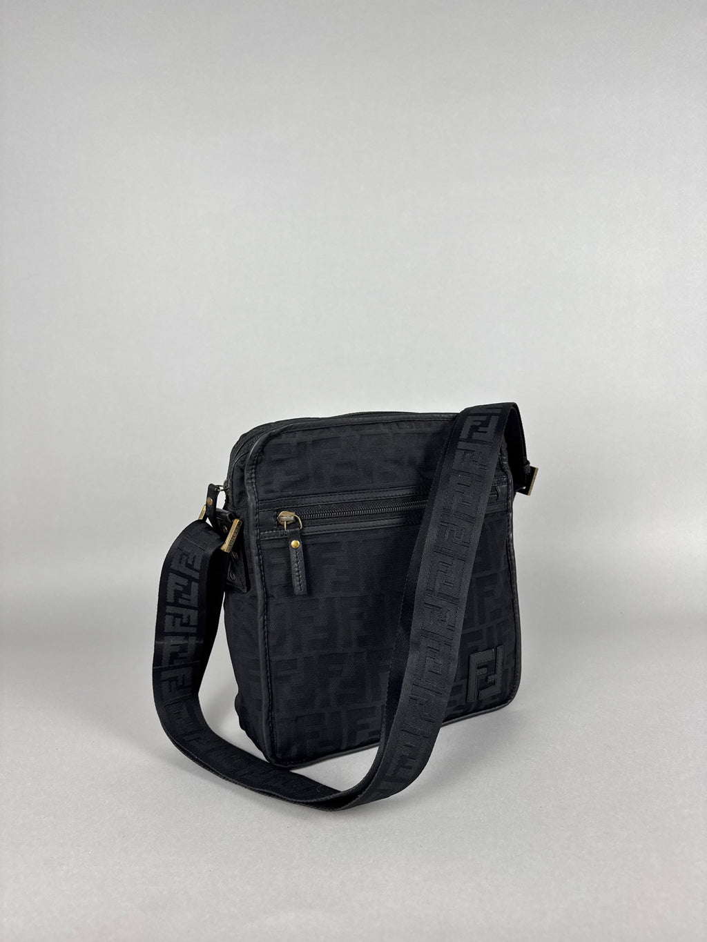 Fendi Monogram Black Crossbody