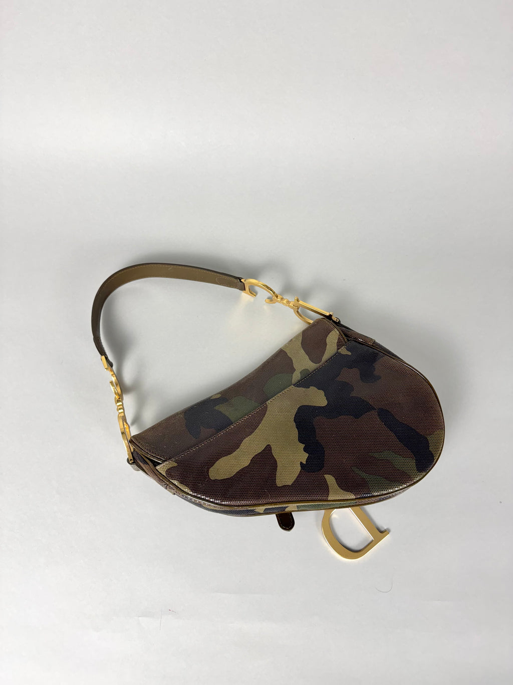 Christian Dior Saddle Camouflage
