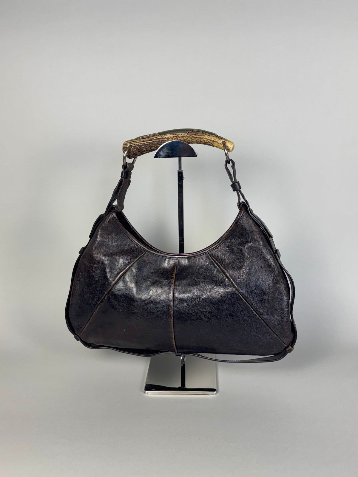 Yves Saint Laurent Mombasa Leather Brown