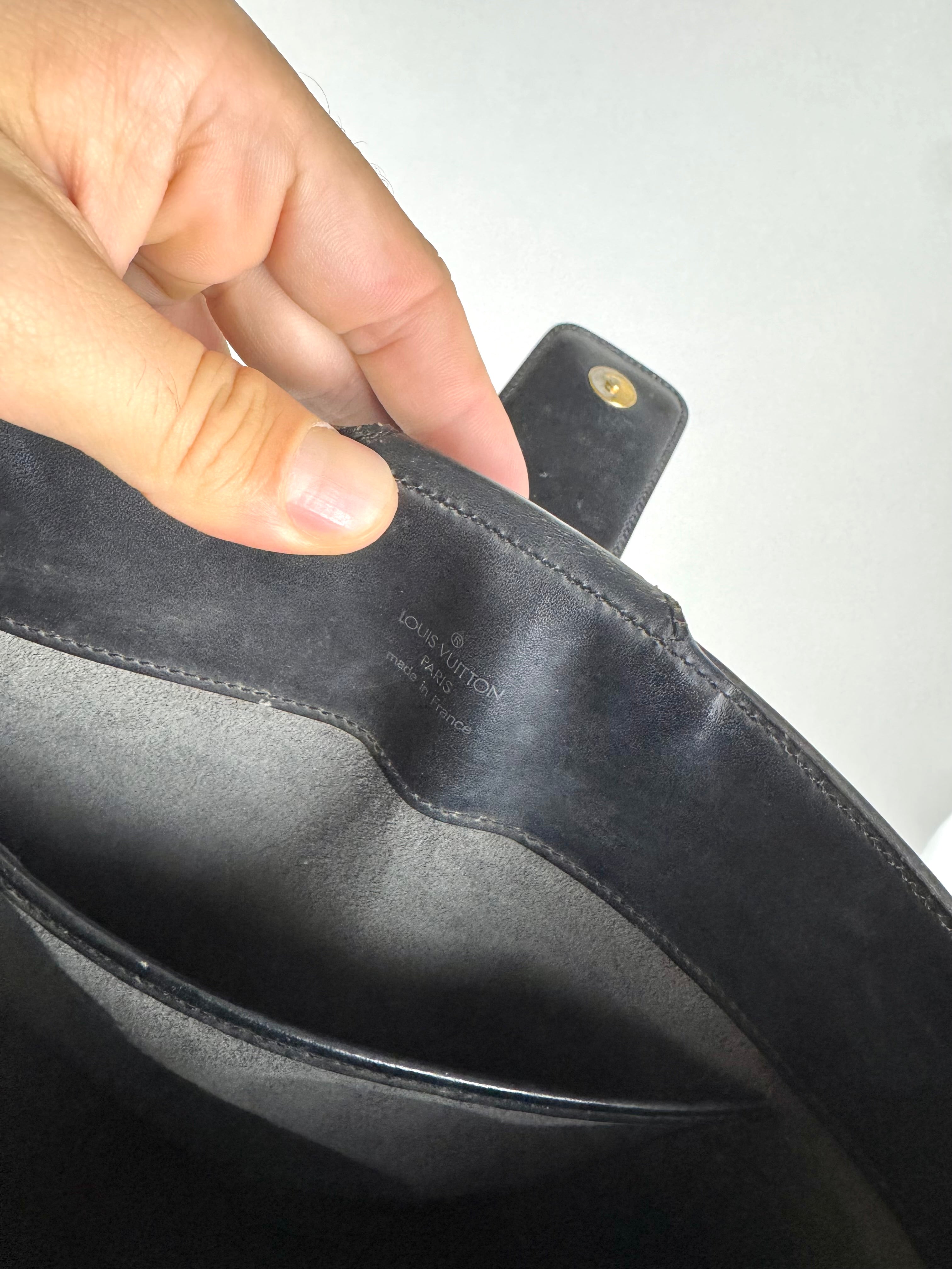 Louis Vuitton Rêverie Epi Leather Black