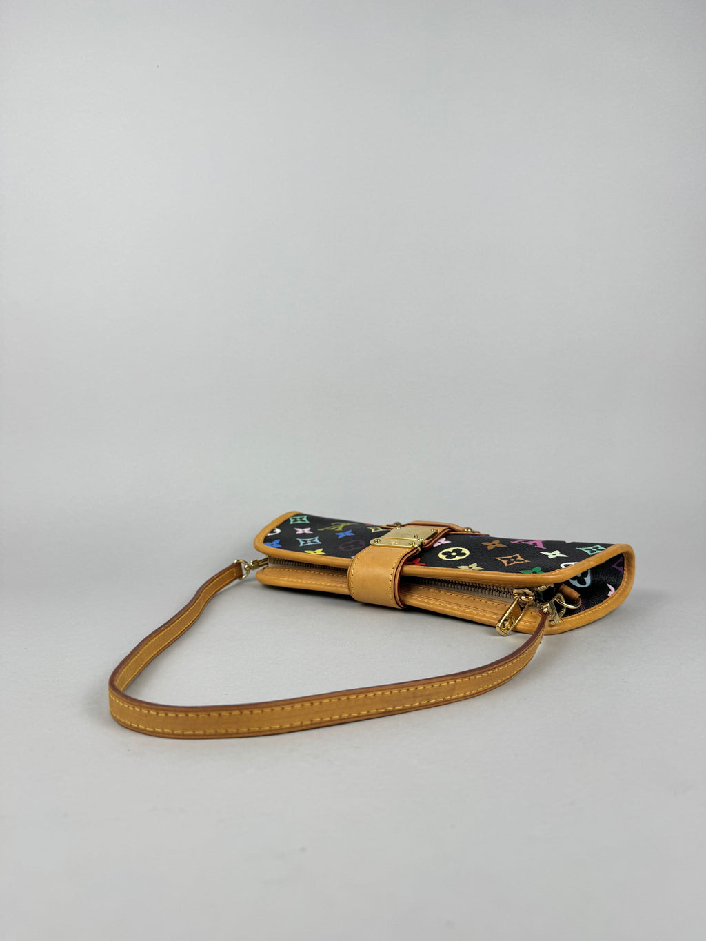 Louis Vuitton Shirley Monogram Multicolor Black